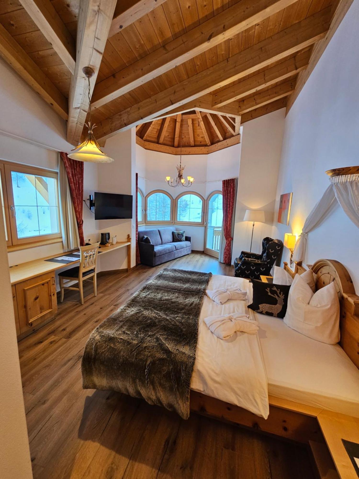 Chasa Castello Relax & Spa Samnaun Kültér fotó