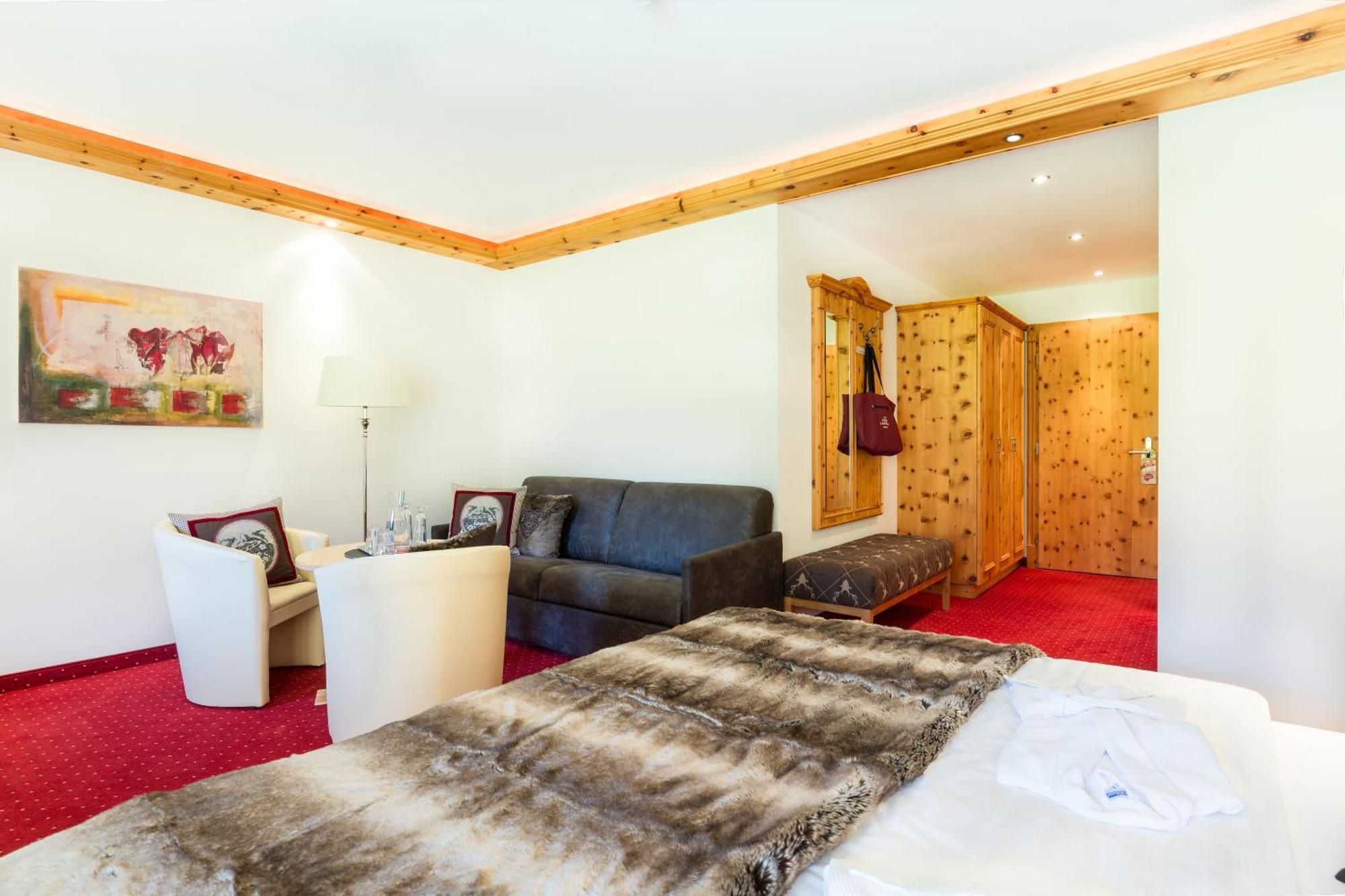 Chasa Castello Relax & Spa Samnaun Szoba fotó