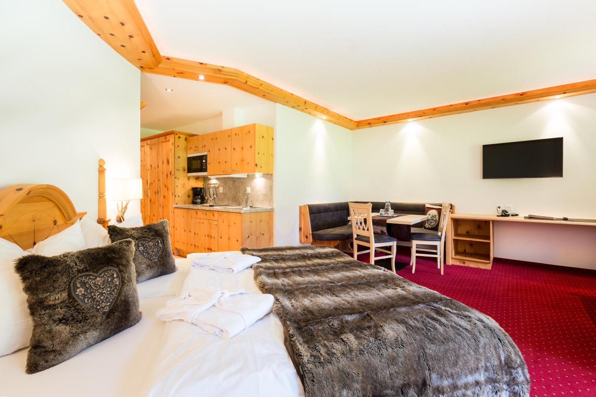 Chasa Castello Relax & Spa Samnaun Szoba fotó